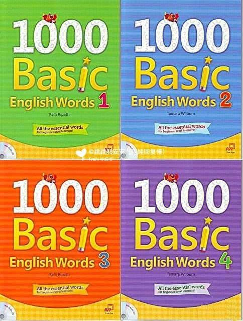少儿英语1000词精讲《1000 Basic English Words》