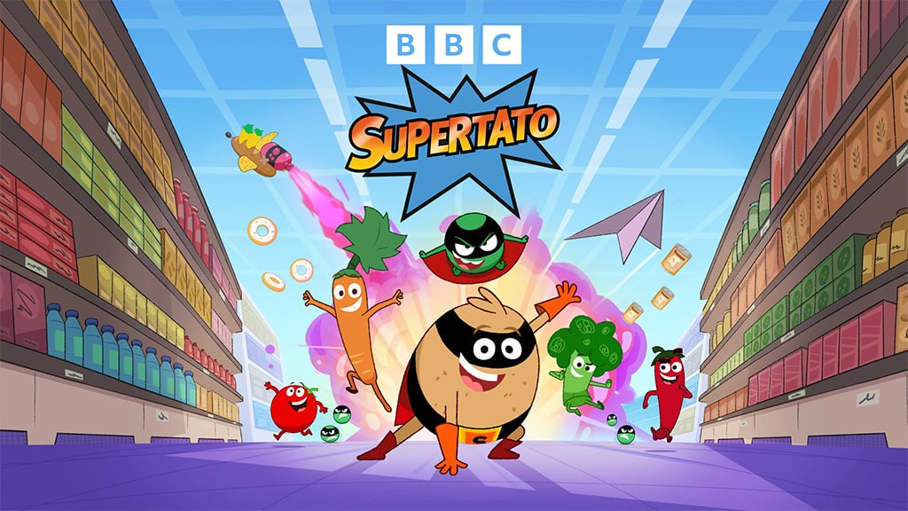 BBC英语启蒙动画《超级土豆 Supertato (视频+音频) 》